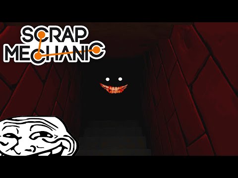 Видео: Пугаю друзей в SCP 087-B в Scrap Mechanic