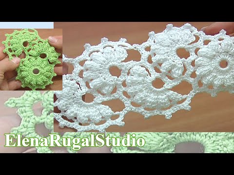 Видео: Кружева ленточные Урок 2 часть 2 из 2
