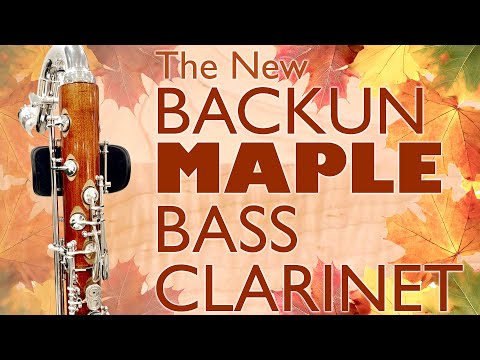 Видео: Бас-кларнет Backun Q — теперь с кленовым вкусом 🍁