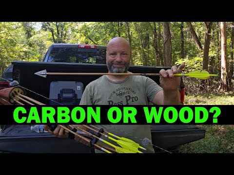 Видео: Карбоновые и деревянные стрелы: плюсы и минусы