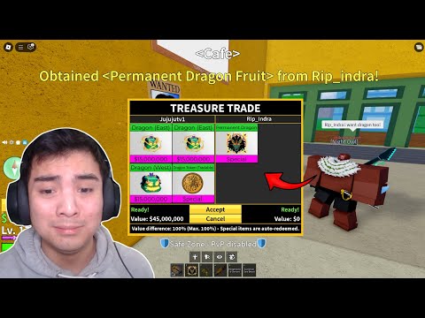 Видео: НАКОНЕЦ-ТО... Я получил ПОСТОЯННЫЙ ДРАКОНИЙ ФРУКТ в Blox Fruits!