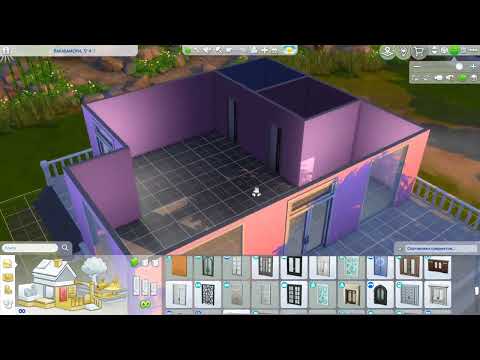 Видео: Скоростное строительство кавай-кафе в Sims 4