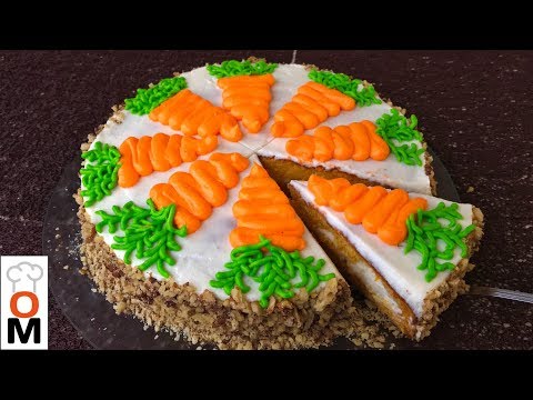 Видео: Морковный торт - Простой и Очень ВКУСНЫЙ  | Carrot Cake Recipe