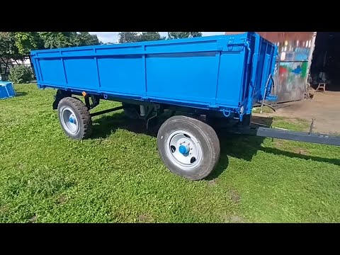 Видео: Нарешті проект по прицепу 2ПТС 4 завершено!!!