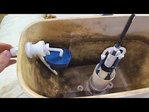Видео: Арматура для сливного бачка унитаза, Уклад - Обзор, сравнение, установка, тест