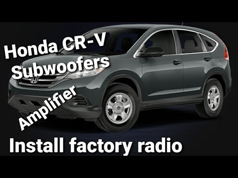 Видео: Honda CR-V 12-16 2014 Установка усилителя LOC