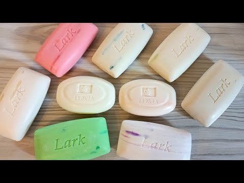 Видео: ASMR LARK soap fast Cutting|soap carving|резка мыла Ларк|асмр мыло