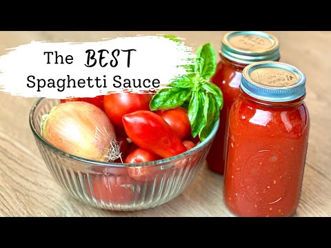 Видео: Как приготовить вкусный соус для спагетти в домашних условиях