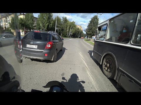 Видео: Катаю по городу на KTM Duke 390, Часть #1