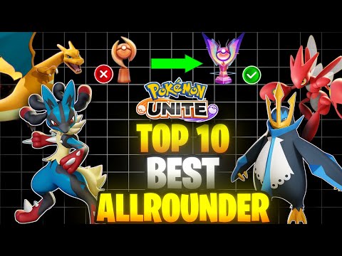 Видео: 10 сильнейших универсалов в Pokemon Unite для соло-рейтинга