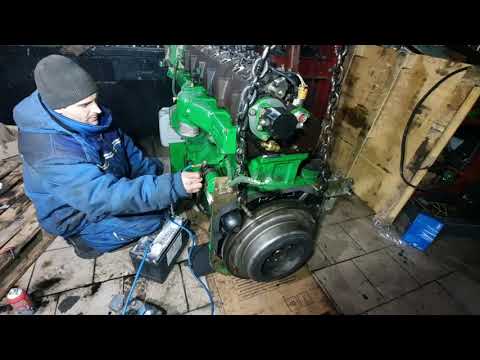 Видео: #джондир. #запускается без электронных блоков. #ремонт