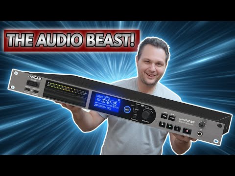 Видео: Распаковка TASCAM DA-3000SD | Первые впечатления