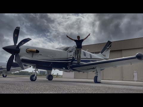 Видео: ПОЛЕТ TBM940 IFR С ОДНИМ ПИЛОТОМ В АЭРОПОРТ ОРЛАНДО!