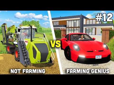 Видео: 1vs1 на плоской карте с 👉 @FarmingGenius #12 🚜