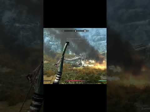 Видео: #games #skyrim #скайрим #прохождение #скайримпрохождение Наш первый дракон ⚔️