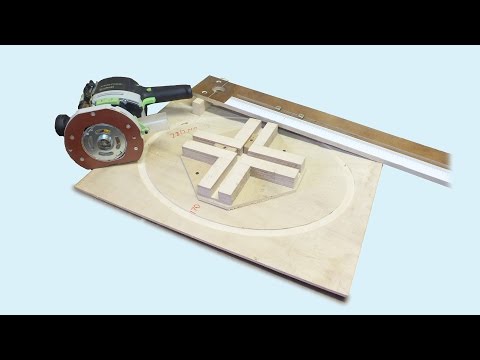 Видео: Приспособление для фрезерования эллипсов. Router jig for making ellipses