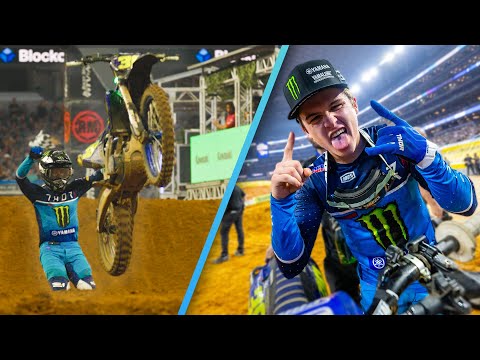 Видео: Хайден Диган одерживает первую победу в гонках Supercross | Грандиозное возвращение!