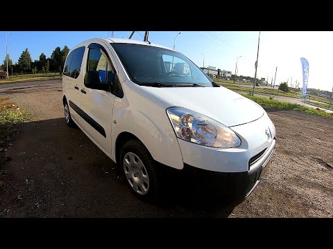 Видео: 2013 Peugeot Partner Tepee 1.6L (90). ОБЗОР И ТЕСТ.