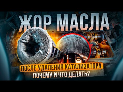 Видео: Как устранить жор масла после удаления катализатора 100% способ