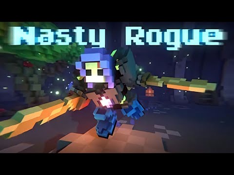 Видео: Cube World рогалик // Nasty Rogue