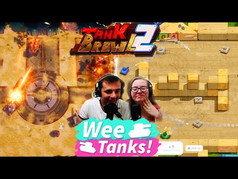 Видео: Ай Да по Танкам/Tank Brawl 2: Armor Fury & Wee Tanks!