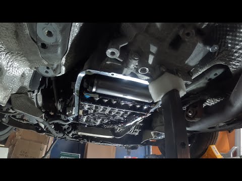 Видео: Audi a6c7 (ночная фурия), полная замена масла в АКПП ZF c заменой фильтра, прокладки и т п