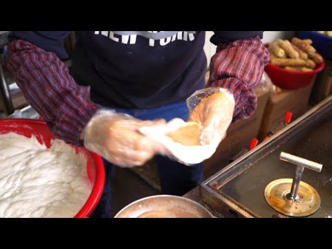 Видео: удивительная технология! BEST6 / hotteok / Лучшая корейская уличная еда