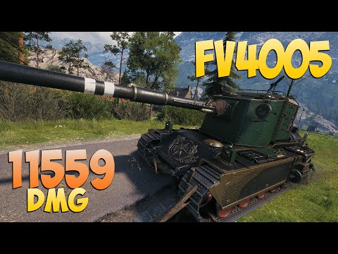 Видео: FV4005 - 6 Kills 11.5K DMG - Локомотив! - Мир Танков