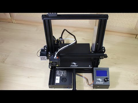 Видео: Купил 3D Принтер Ender 3. Распаковка. Сборка. Первые модели.