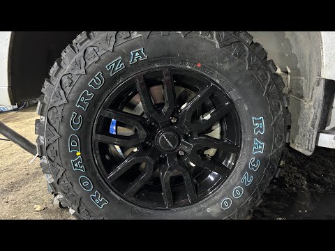 Видео: Танк 500 Шины mud terrain Roadcruza 32,7