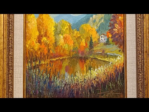 Видео: Красивите Смолянски езера 2 масло 20х20см 2025