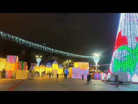 Видео: 💫МИНСК НОВОГОДНИЙ - 2025: НЕВЕРОЯТНО КРАСИВАЯ ИНСТАЛЛЯЦИЯ!✨❄️🎊🎄🥳