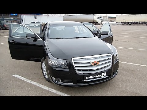 Видео: Обзор Geely Emgrand 8 интерьер, экстерьер, двигатель, Start Up, Engine, and In Depth Tour