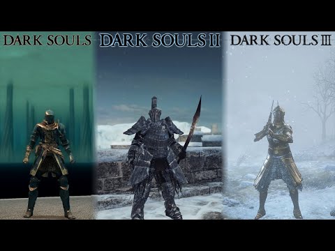 Видео: Лучшая Лёгкая|Средняя|Тяжёлая броня в Dark Souls 1|2|3
