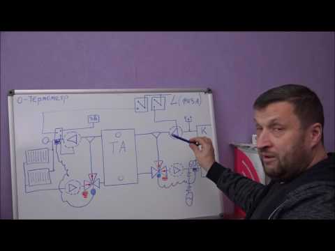 Видео: Тепловой аккумулятор. Схема подключения.