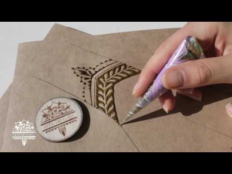 Видео: 6 day henna tutorial (Трехкомпонентность в каплях мехенди на руке)