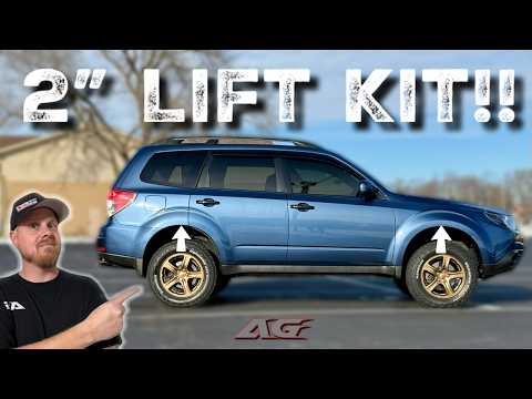 Видео: БЮДЖЕТНЫЙ лифт-комплект Subaru! 2009-13 SH Forester