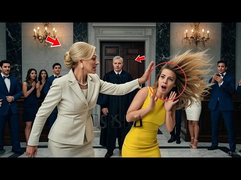 Видео: Она дала ей пощёчину прямо в суде — не знала, кто сидел за столом судьи!