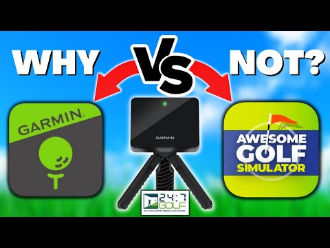 Видео: Garmin R10 — приложение Garmin Golf против Awesome Golf — почему я им не пользуюсь...