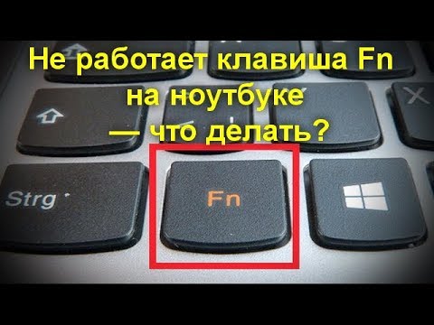 Видео: Не работает клавиша Fn на ноутбуке — что делать?