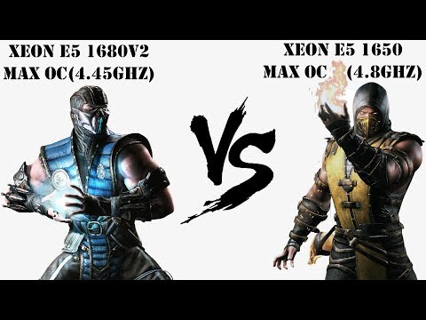 Видео: Самый уникальный процессор, против народного, сокет 2011. Xeon E5 1680v2 vs E5 1650. MAX OC