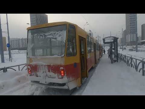 Видео: Новая трамвайная линия в Академический район, Екатеринбург
