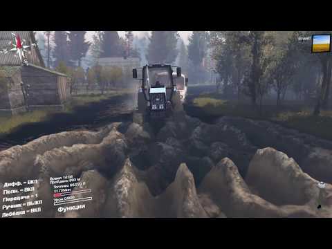 Видео: [rp-ситуация]  эвакуируем людей с поселка в spintires