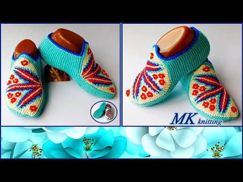 Видео: Следочки спицами  без швов.   #knitting  #следки  #IrinaUs