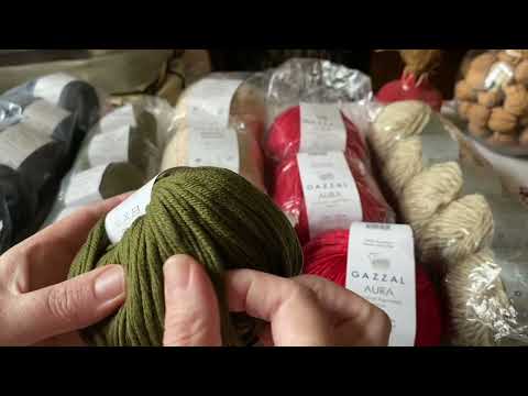 Видео: НОВИНКИ! ПРЯЖА GAZZAL MERINO BOUCLE, AURA, SISLEY, NATURE MERINOS! ОБЗОР! ТЕСТИРОВАНИЕ! ОБРАЗЦЫ!