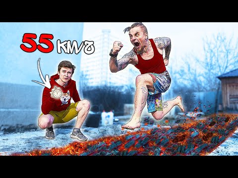 Видео: САМЫЙ БЫСТРЫЙ ЧЕЛОВЕК VS ЭКСТРЕМАЛЬНЫЕ ДОРОЖКИ