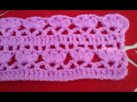 Видео: УЗОР КРЮЧКОМ. ОБВЯЗКА КРАЯ КРЮЧКОМ.МАСТЕР КЛАСС. КАК ОБВЯЗАТЬ КРАЙ.ПРОСТОЙ УЗОР КРЮЧКОМ.