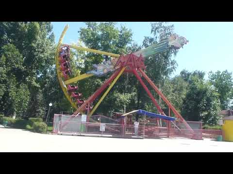 Видео: Аттракцион Марс Оренбург парк Тополя 2
