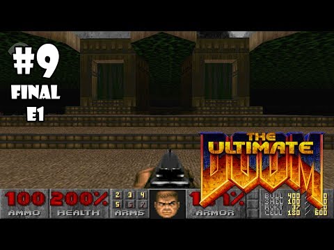 Видео: The Ultimate Doom прохождение игры - E1M8 Финал E1: Phobos anomaly (All Secrets Found)