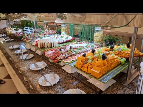 Видео: Dreams Sunny Beach Resort and Spa Болгария, Меню ресторана